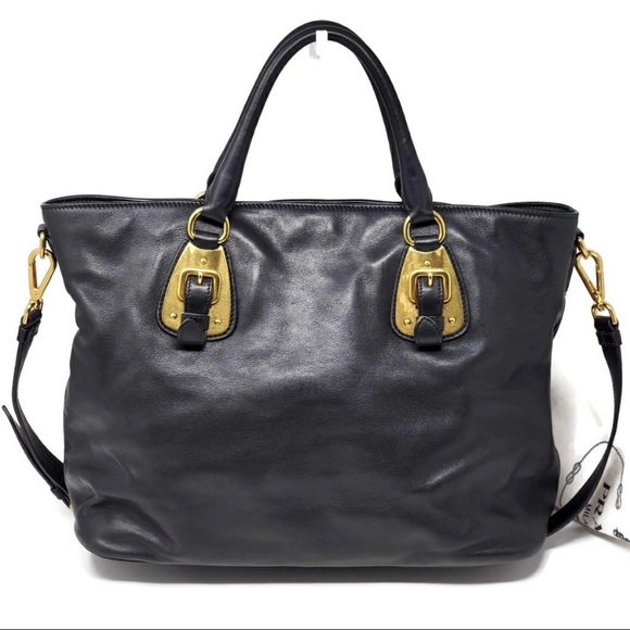 Authentic Prada 2-way Cross body bag - Picture 2 of 7